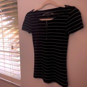 a e r o    s o f t    s t r i p p e d    s h i r t